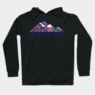 Jackson Hole, Wyoming Decal Hoodie